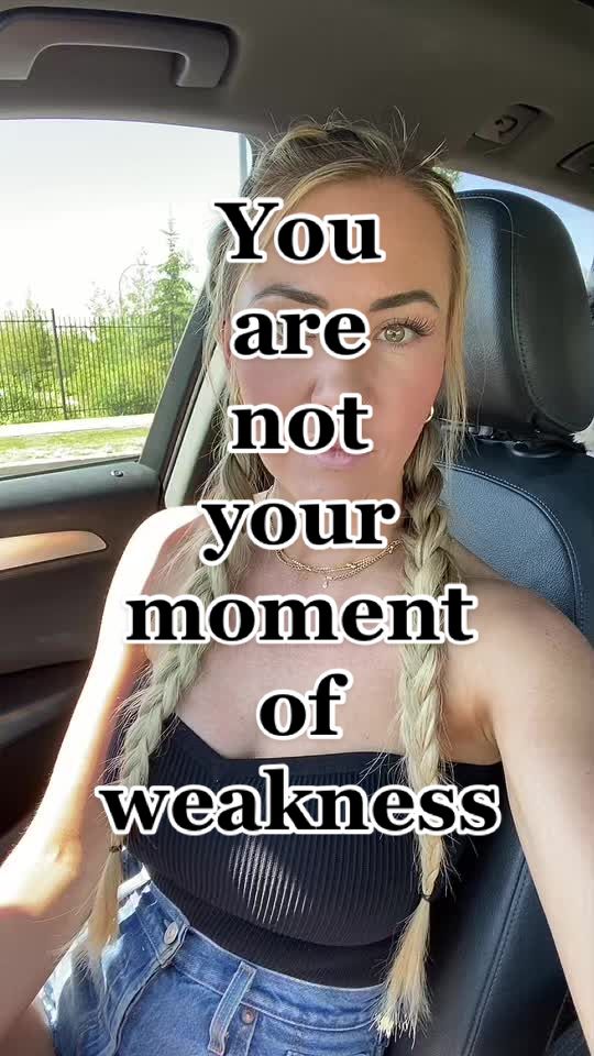 @You are not your moment of weakness #weakness #christiantikt...
