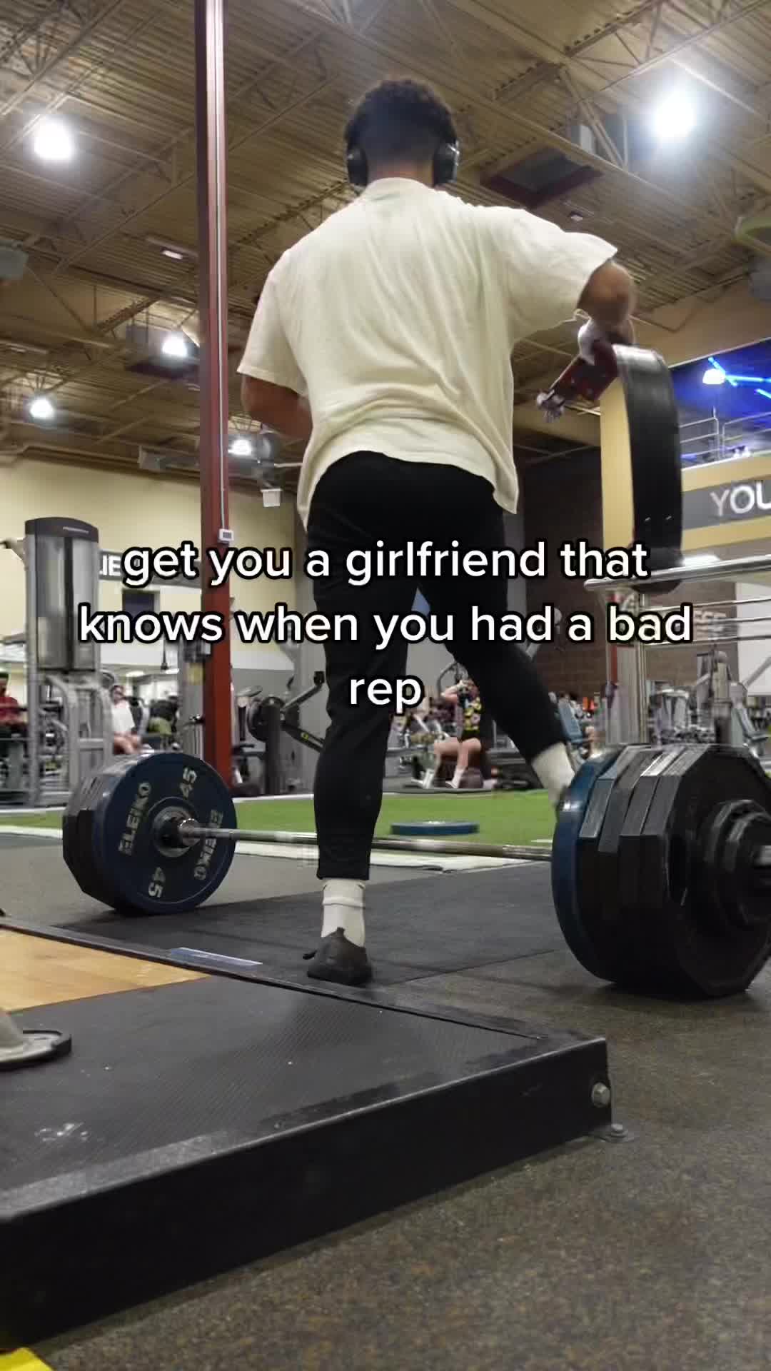 @Just a dude at the gym