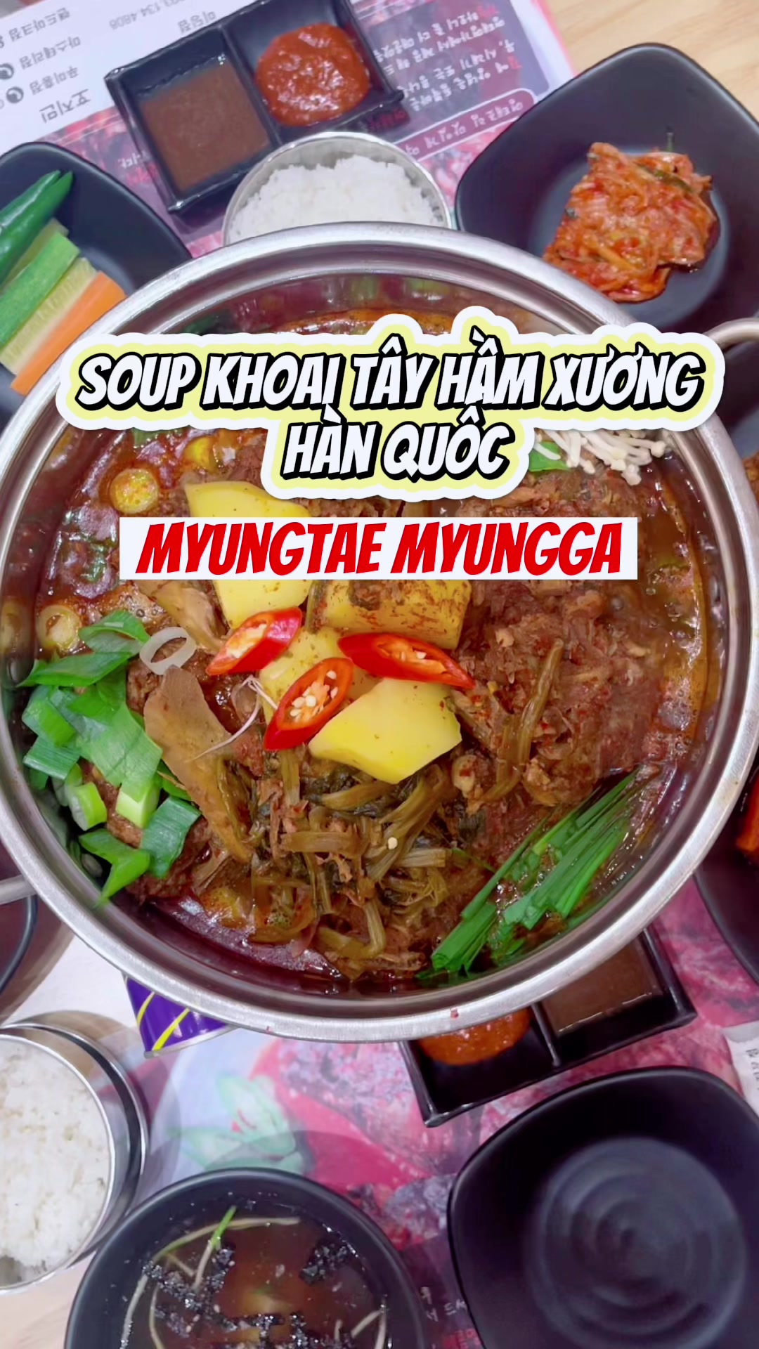 @Soup khoai tây hầm xương chuẩn vị Hàn tại Sài Gòn #soup #kor...