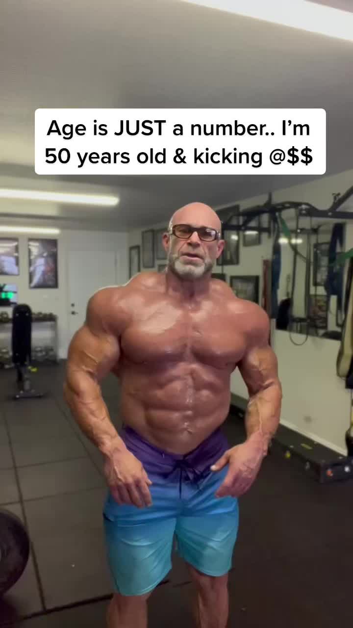 @Age is JUST a NUMBER! ?? #fitnessfreak #GymTok #abs #muscle ...