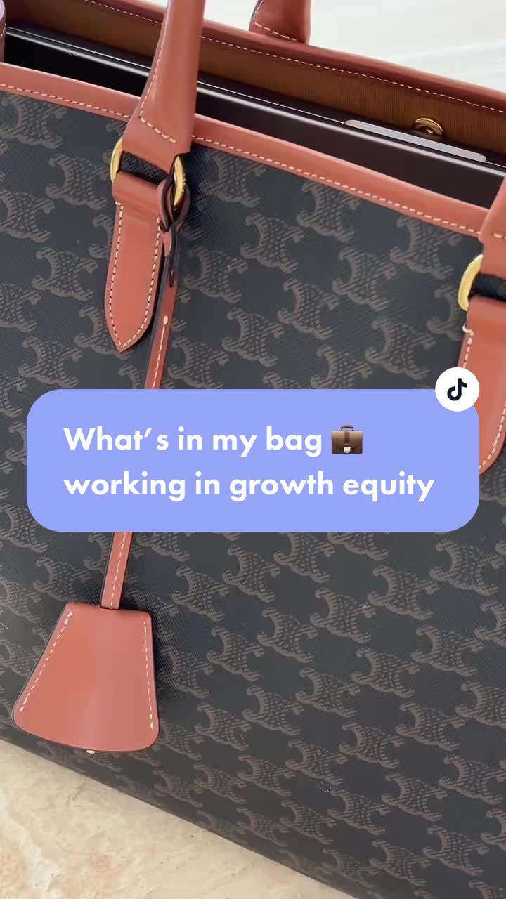 @A realistic ‘what’s in my bag’ working in growth equity ? It...