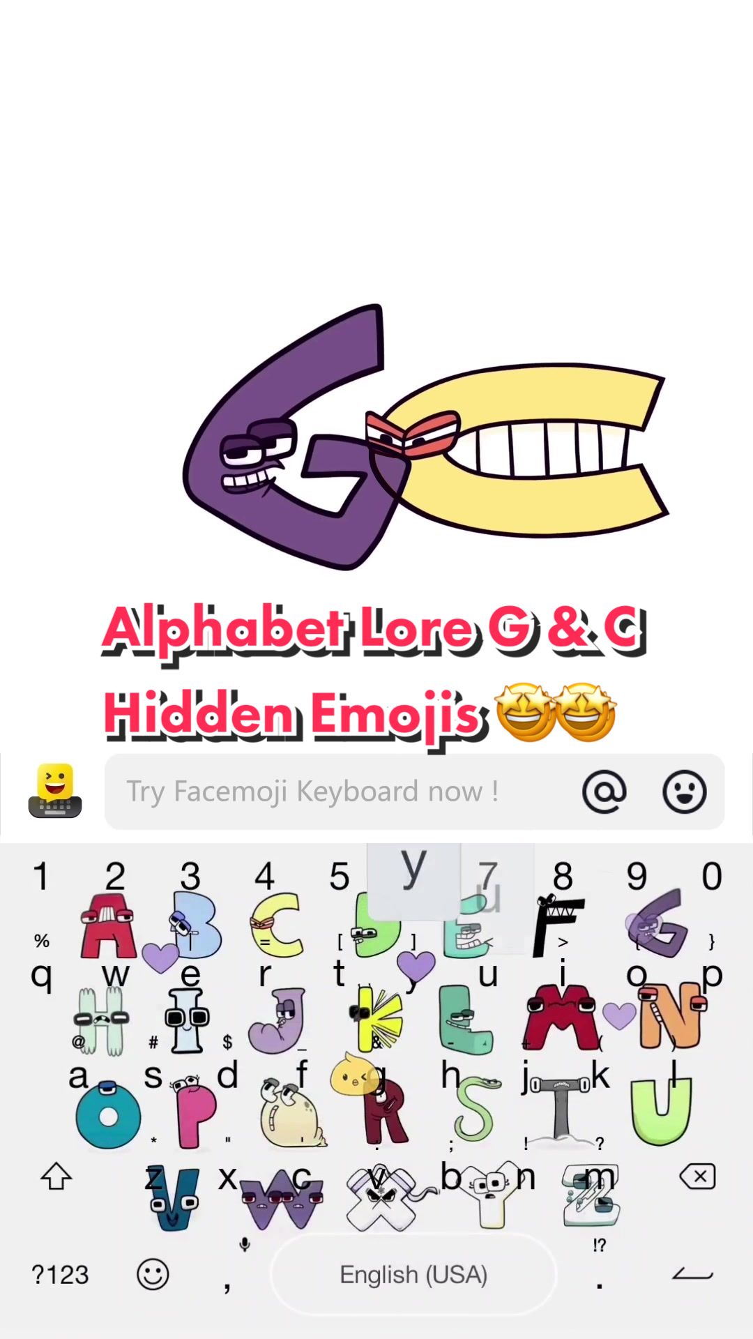 Is this Alphabet Lore A or actually they are all TikTok hidden emoji??