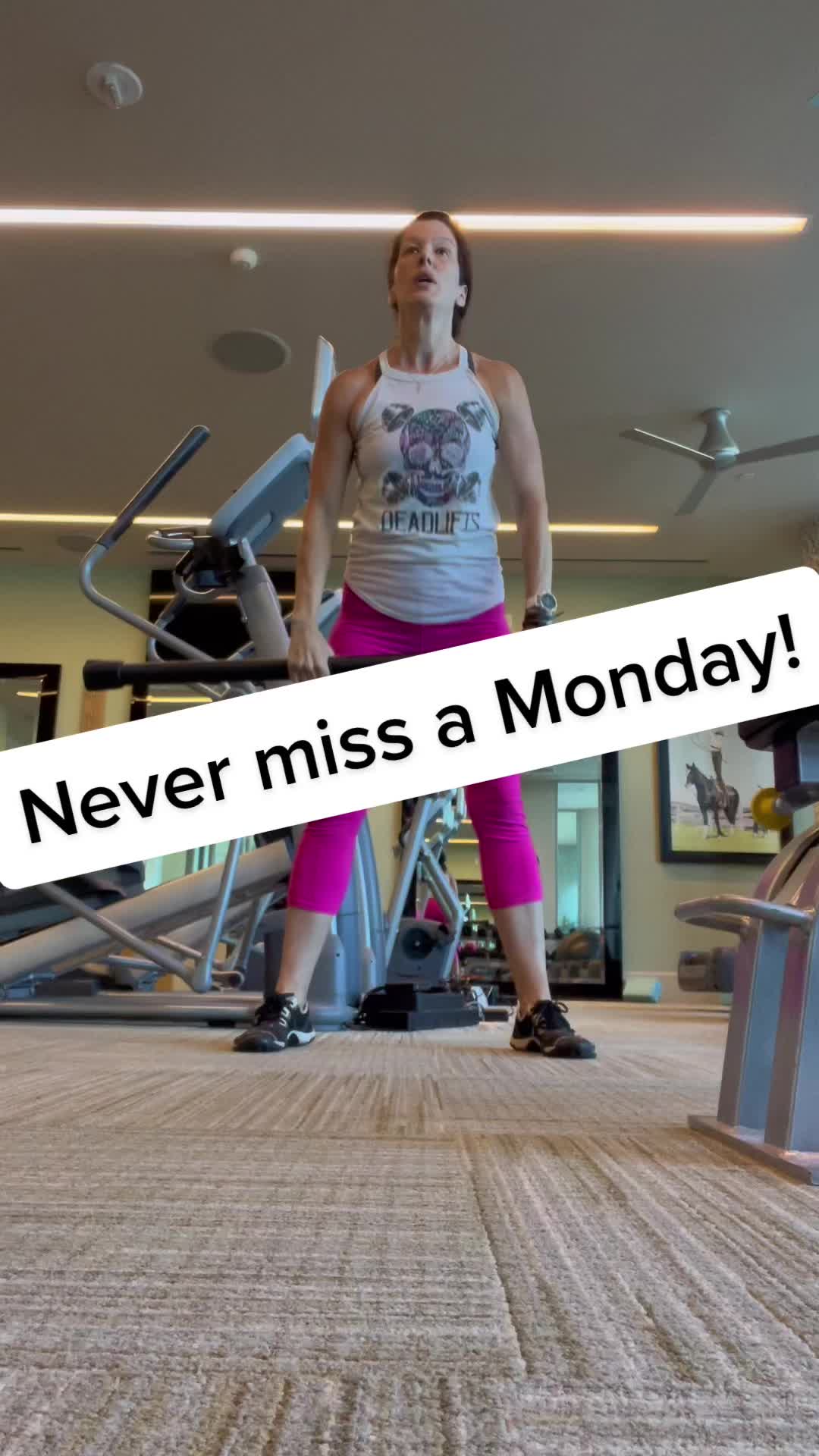 @Who’s with me? Are you working out today? Monday’s are my r...