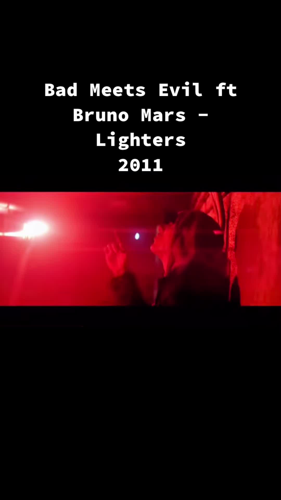 @2011 tune #badmeetsevil #brunomars #lighters #2011 #alternat...